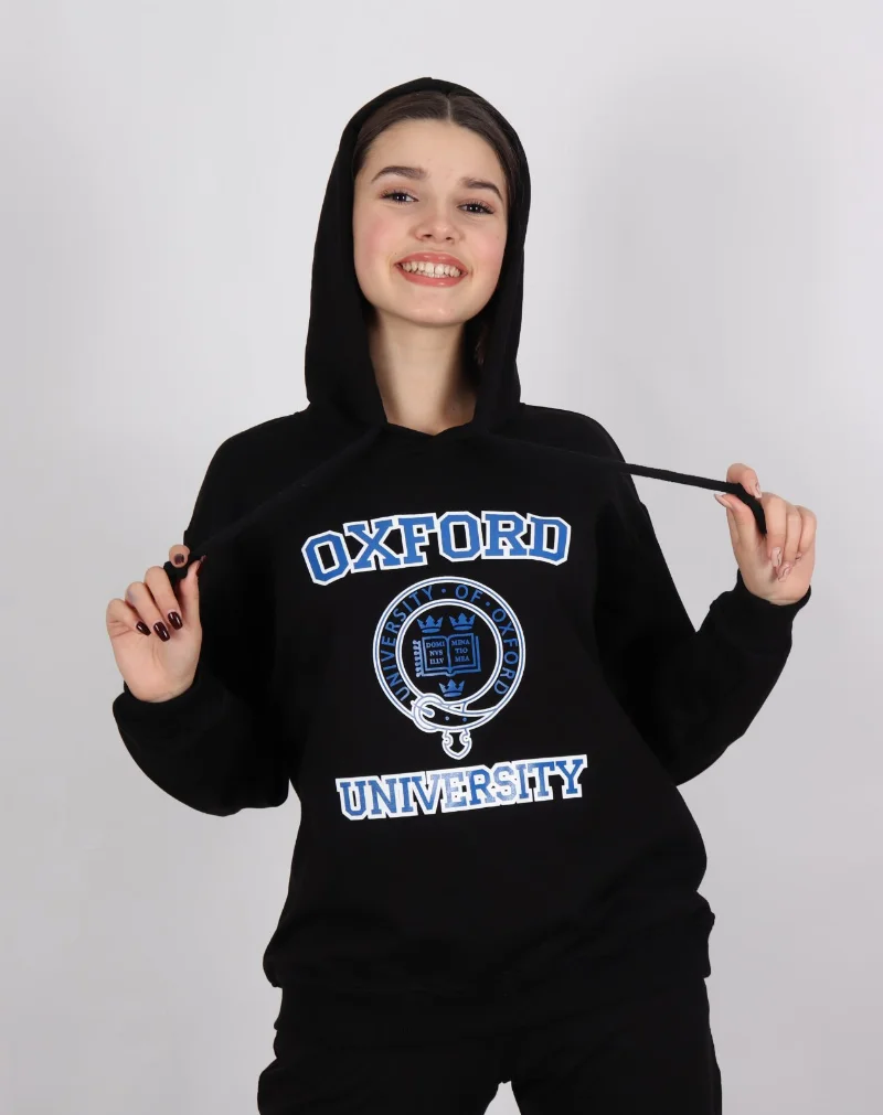 Худі 1578 Oxford чорне