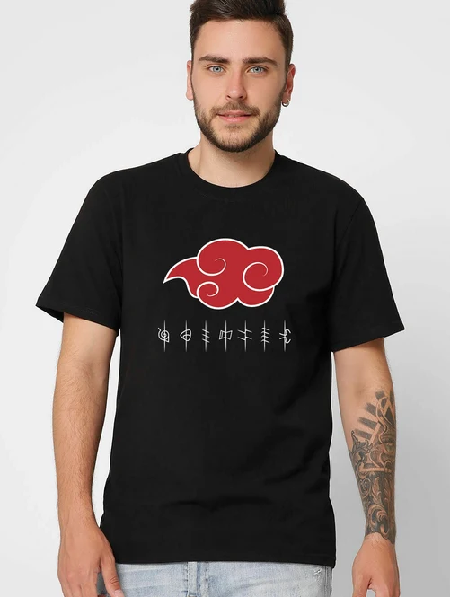 Футболка 101-8 Akatsuki чорна