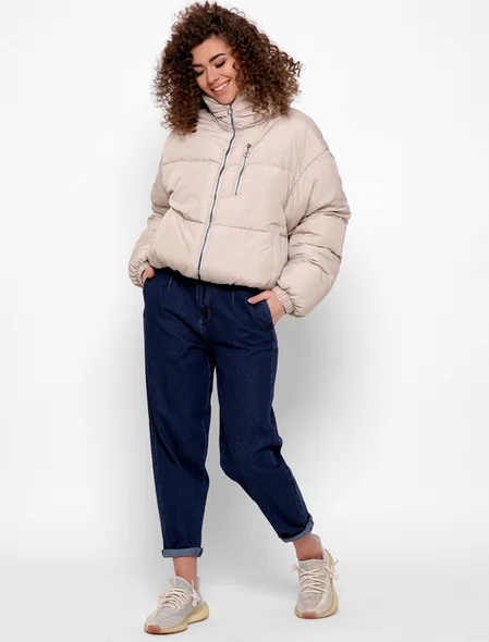 Куртка демісезонна LS-8892-10 бежева