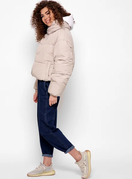 Куртка демісезонна LS-8892-10 бежева
