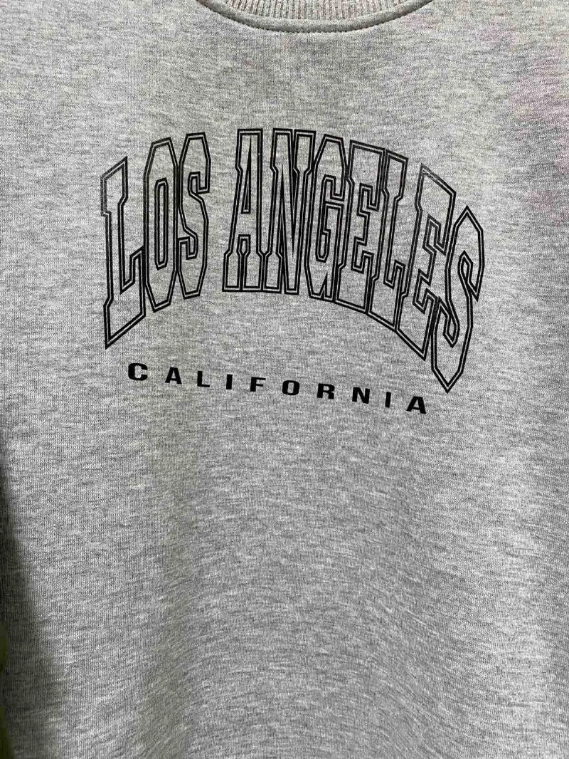 Світшот сірий 1755 Los Angeles