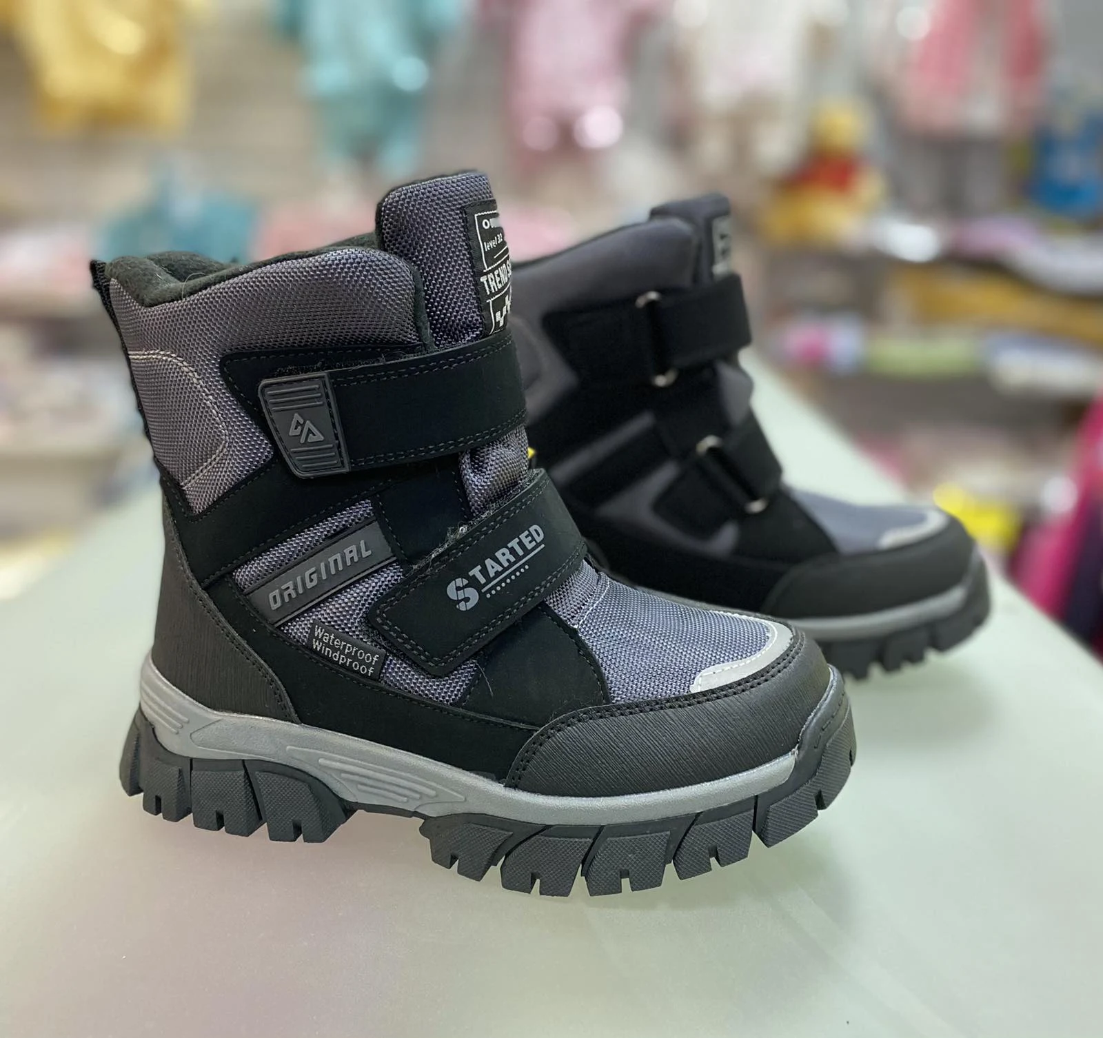 Черевики T-10290 сірі