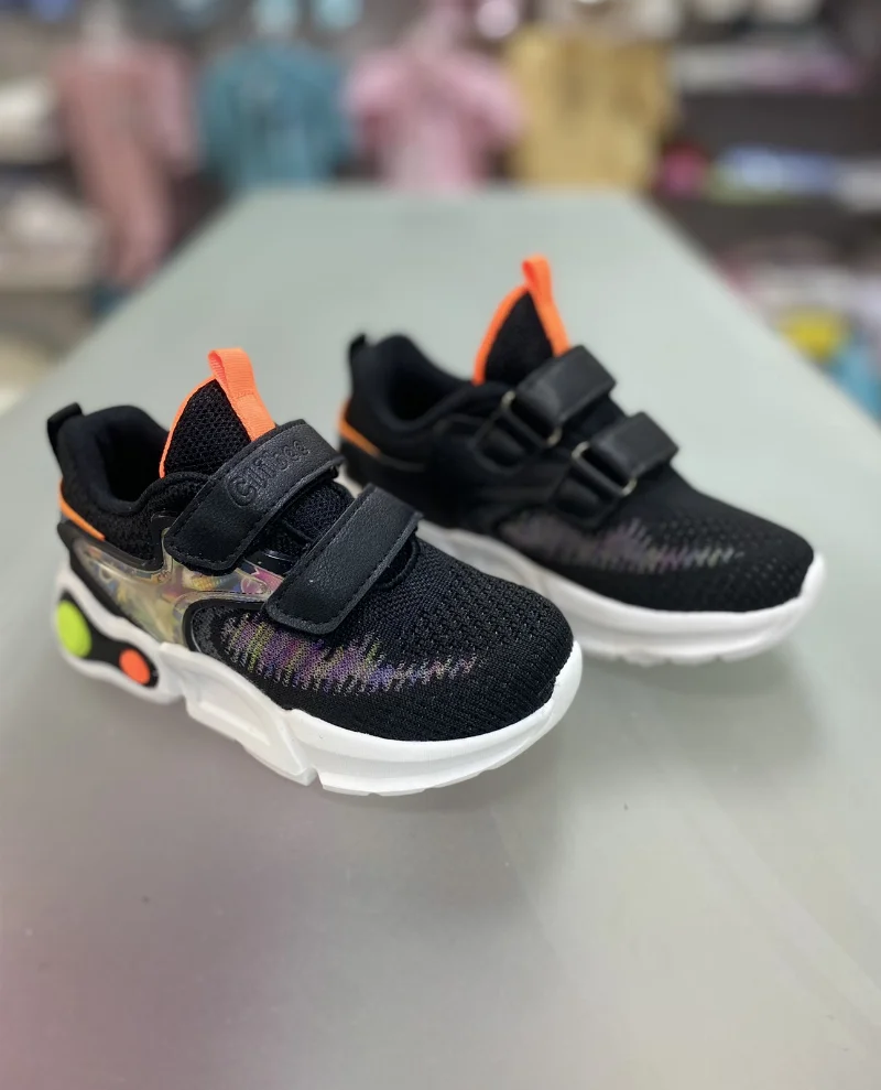 Кросівки black-orange E-53