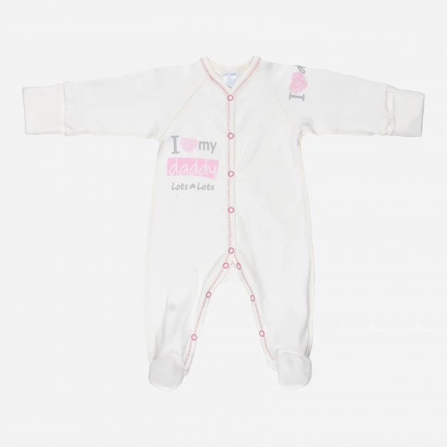 Комбінезон I love my daddy pink 101.81-6 рожевий