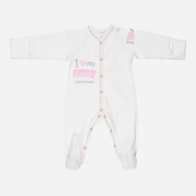 Комбінезон I love my daddy pink 101.81-6 рожевий