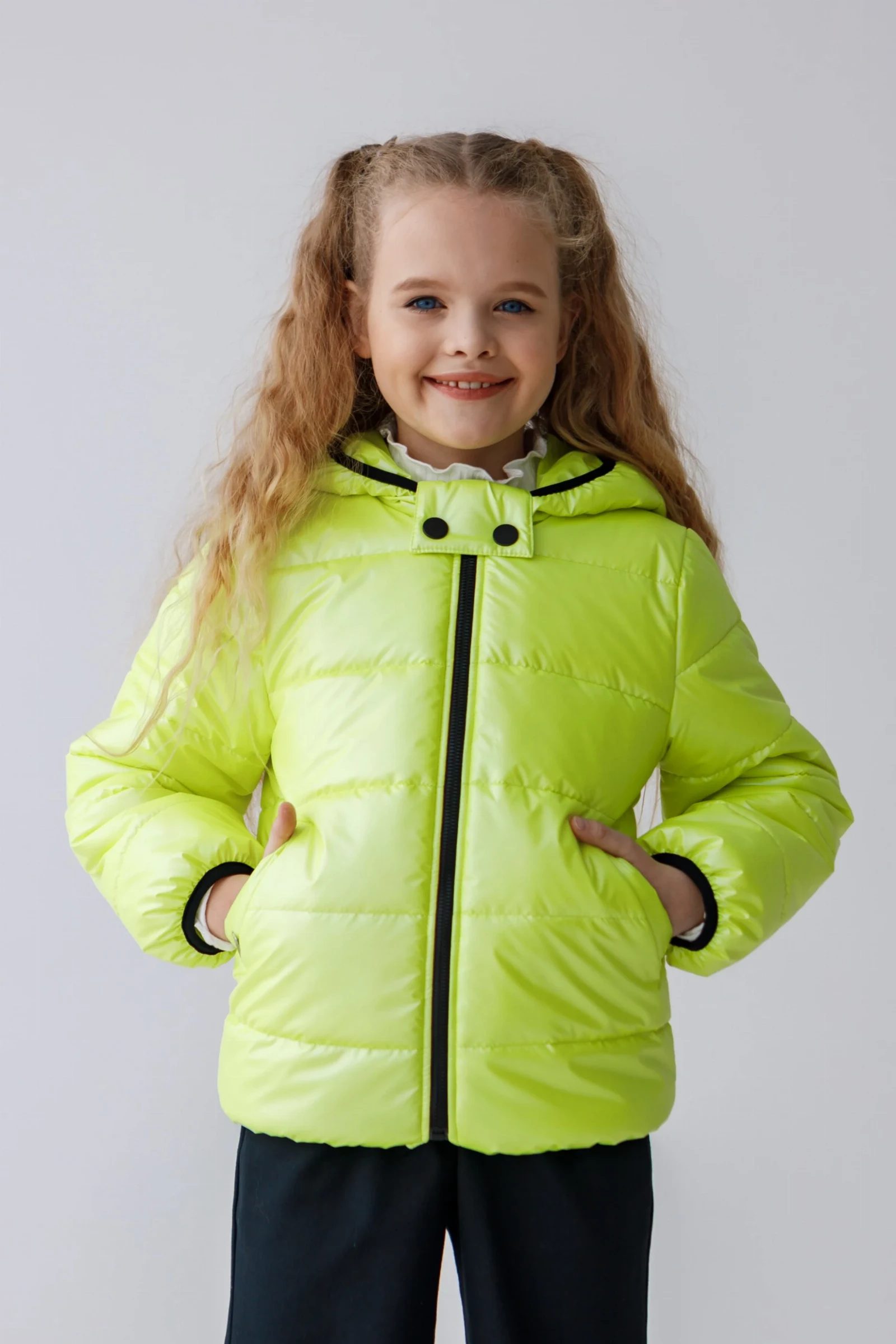 Jerry light green transitional jacket