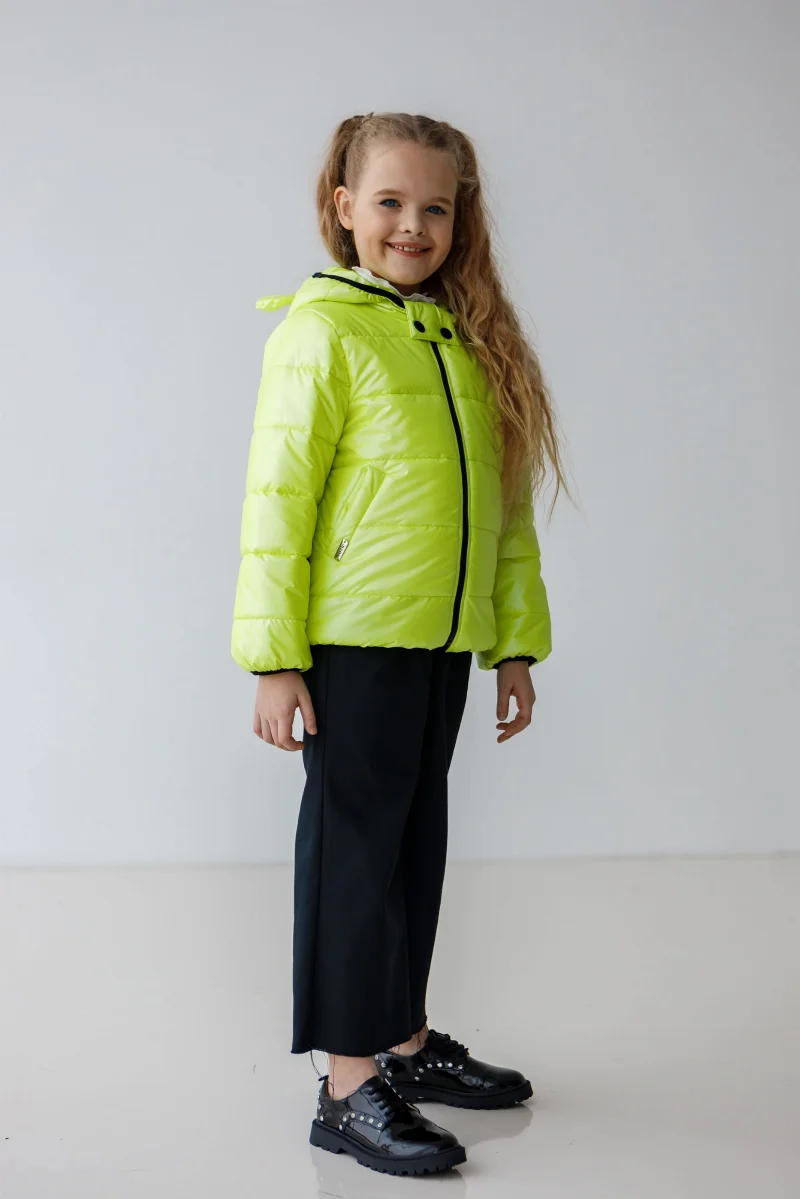 Jerry light green transitional jacket
