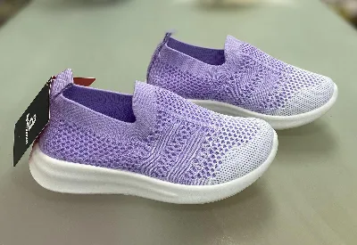 Кроссовки сиреневые ZC63