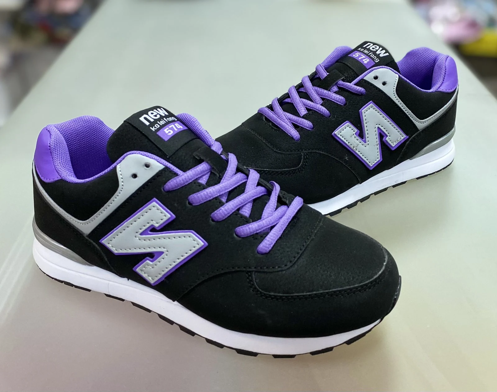 Кросівки Y89-12A чорно-фіолетові