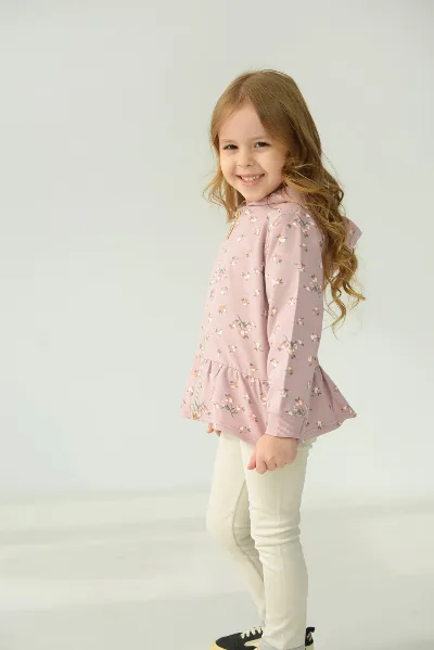 Pink sweatshirt 969 double-knit