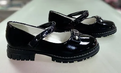 Black school shoes 2215-3