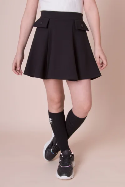 Black school skirt 4946-02