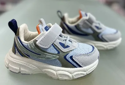 Кросівки Q920 сіро-блакитні