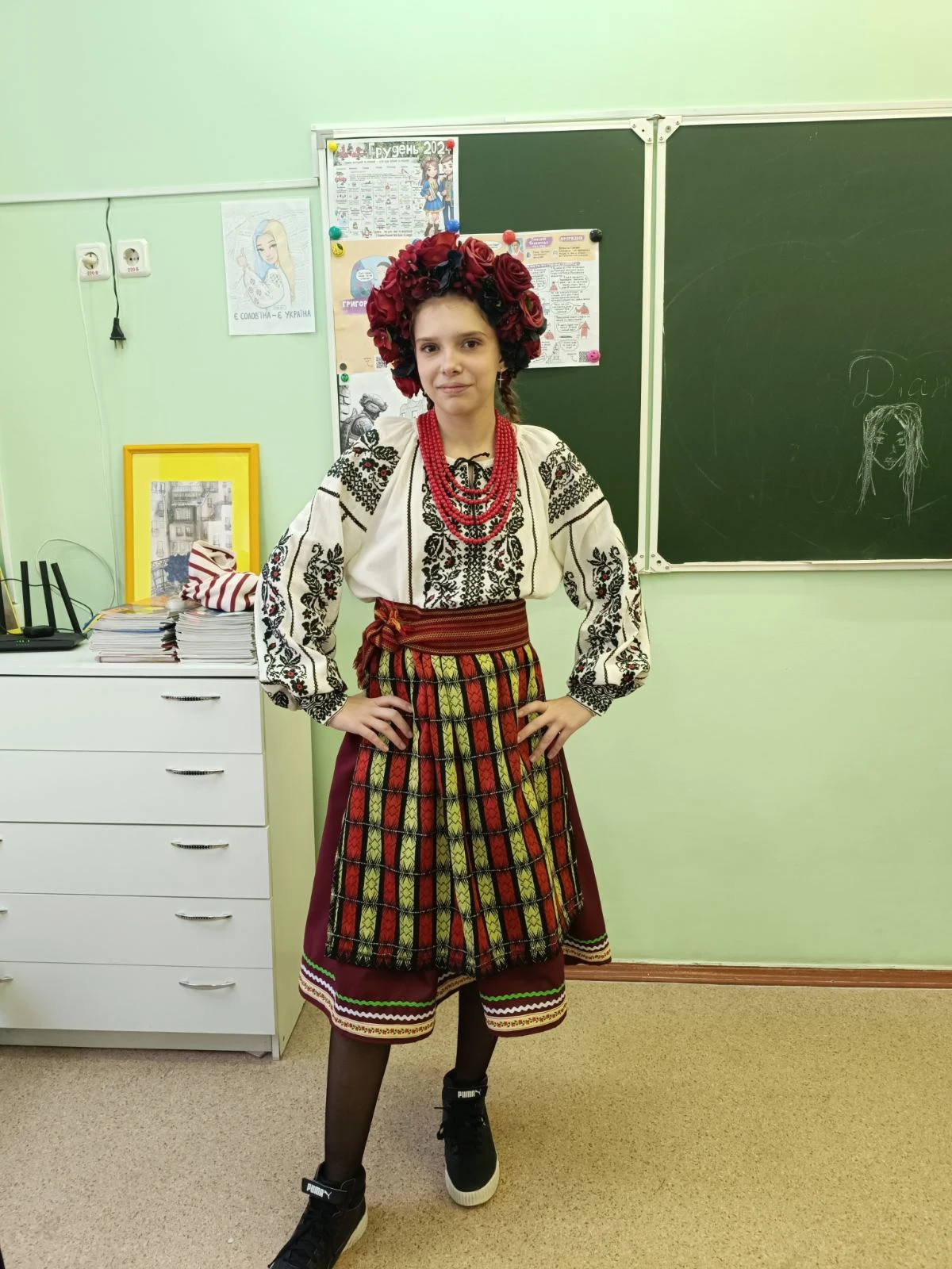 Карнавальний костюм Українка Маруся Кайдашева сім'я