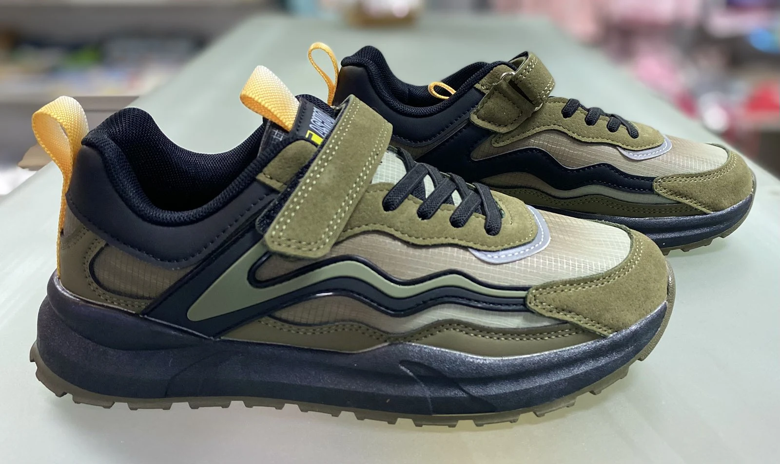 Кросівки AD665 green/black