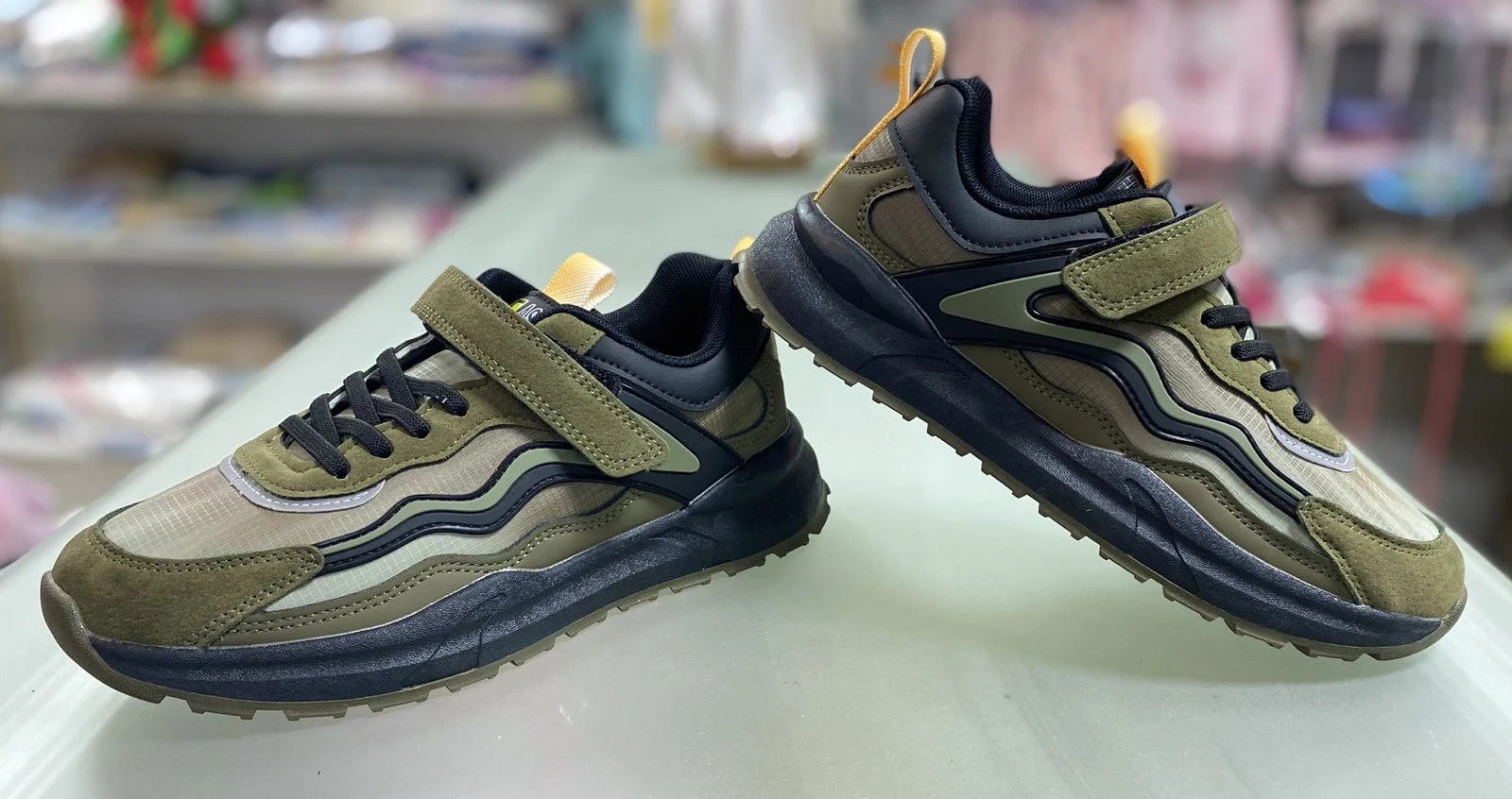 Кросівки AD665 green/black