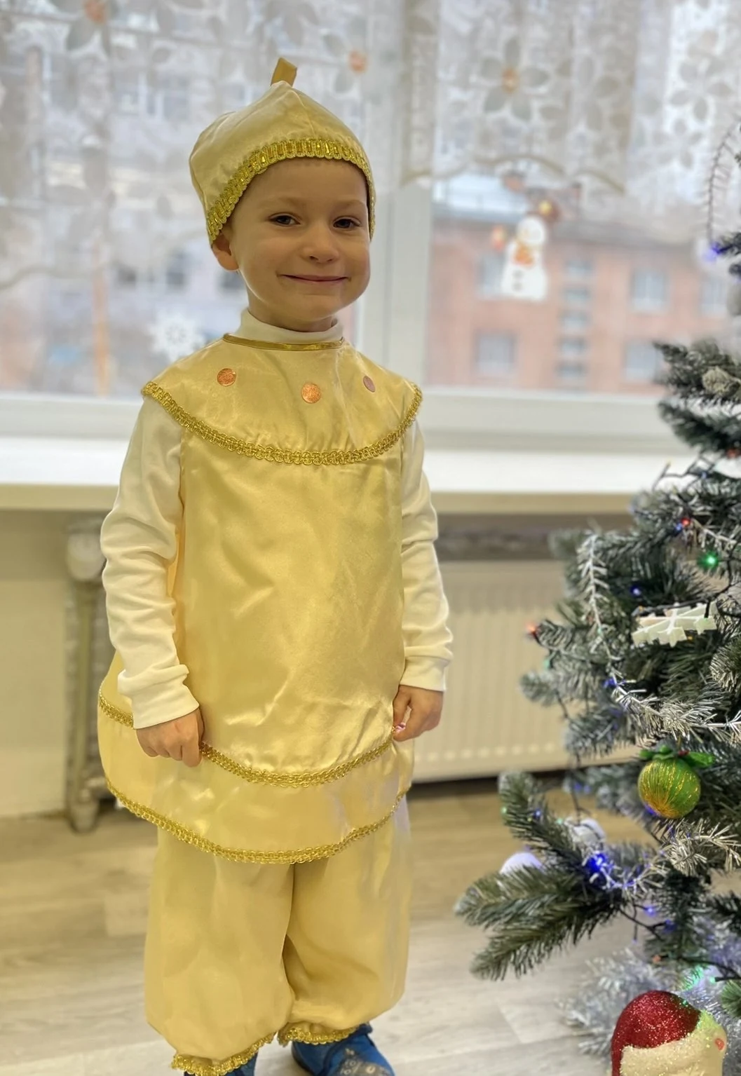 Карнавальний костюм Дзвінок, ялинкова прикраса