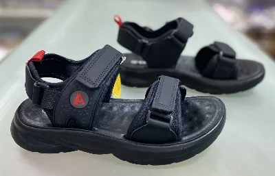 Босоніжки ZD2210-4 black/red