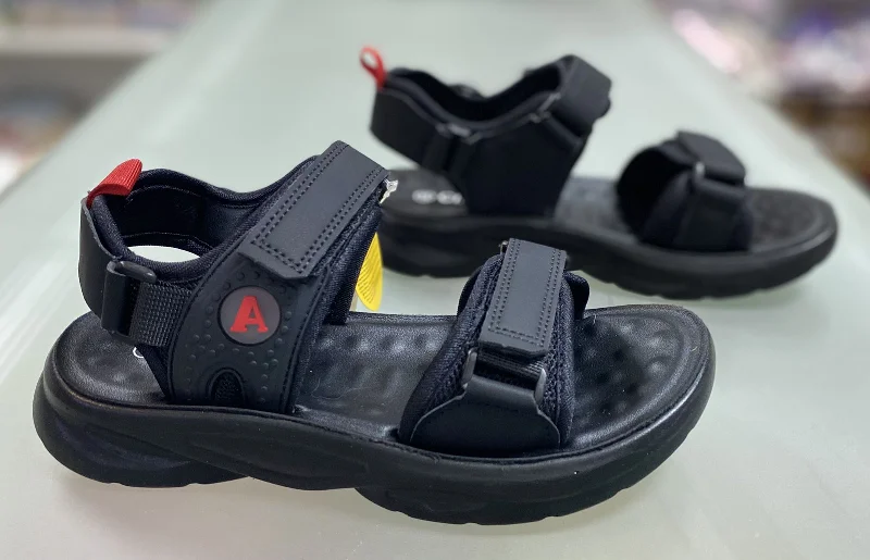 Босоніжки ZD2210-4 black/red