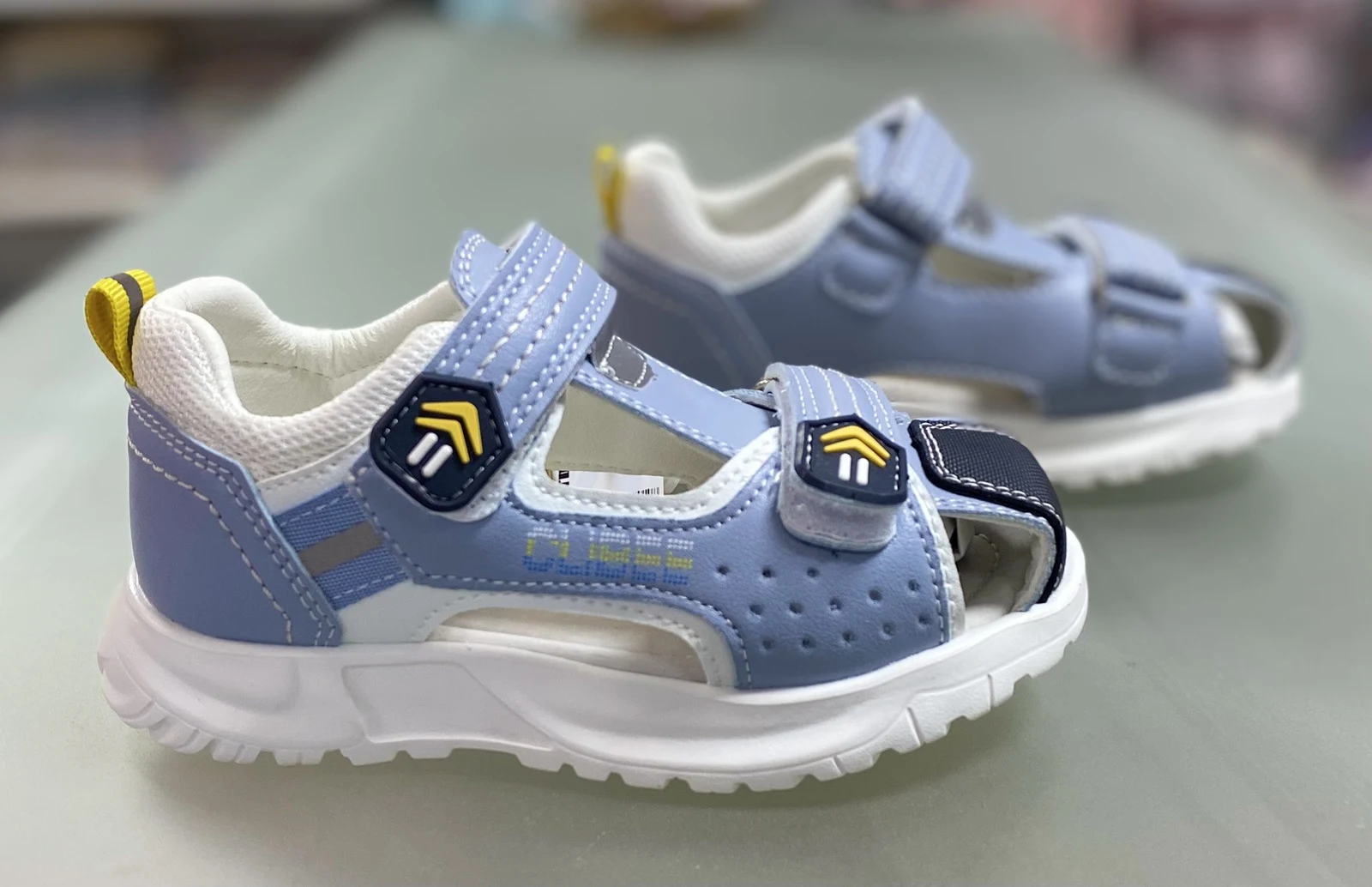 Босоніжки AB364-2 blue/yellow