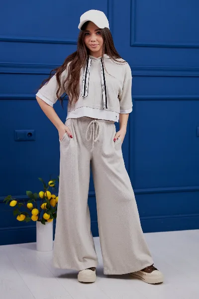 Комплект бежевий Fashion