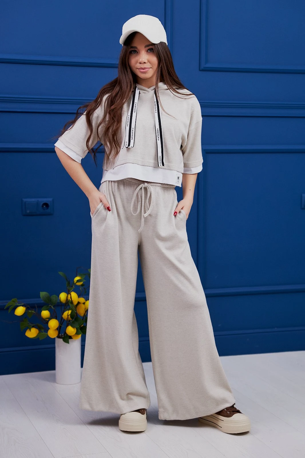 Комплект бежевий Fashion