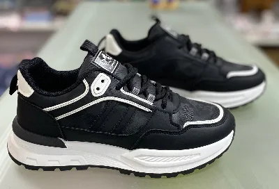 Кроссовки 80-1 черные