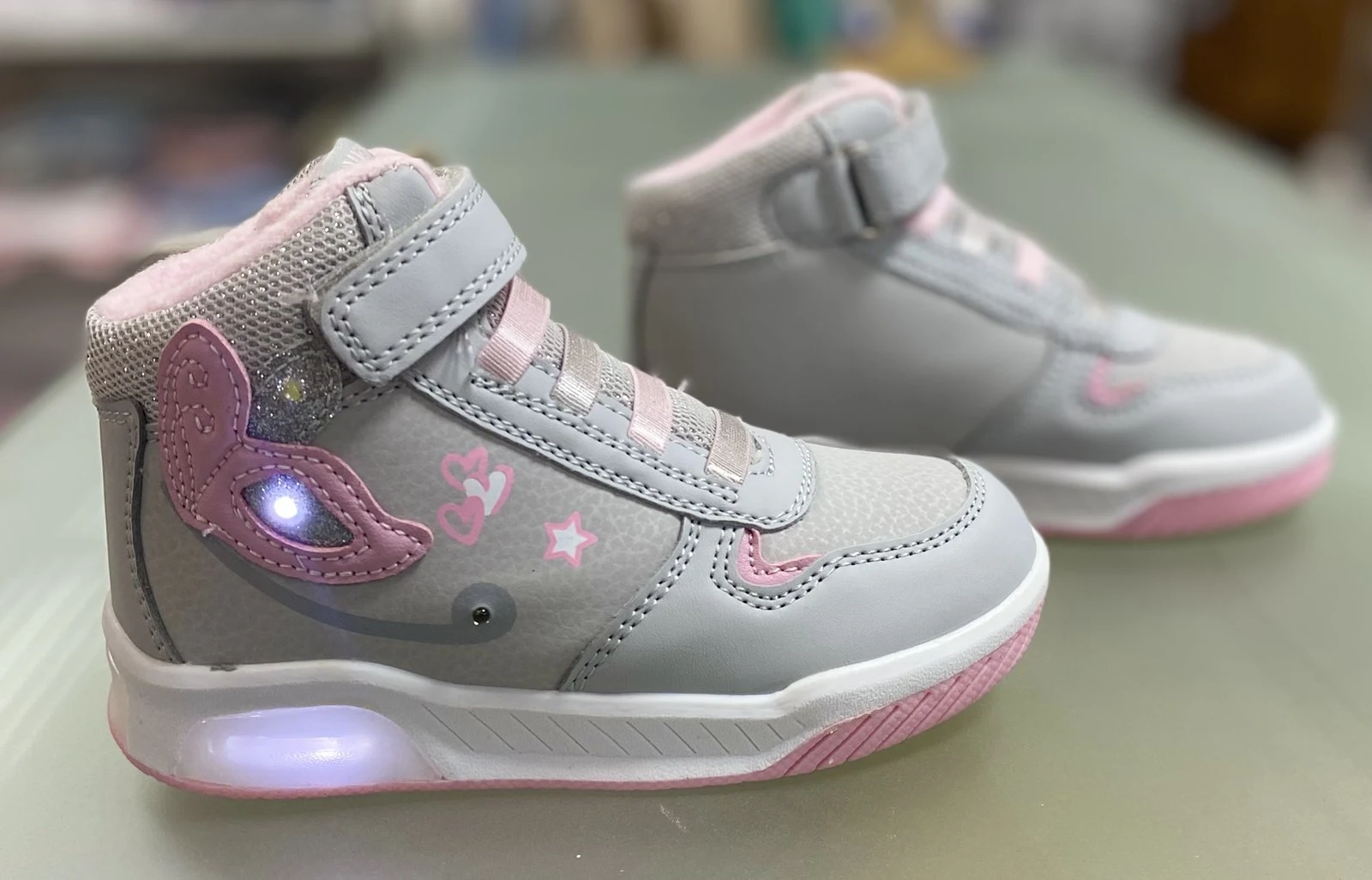 Demi-season boots 161/24 162/24 with LEDs