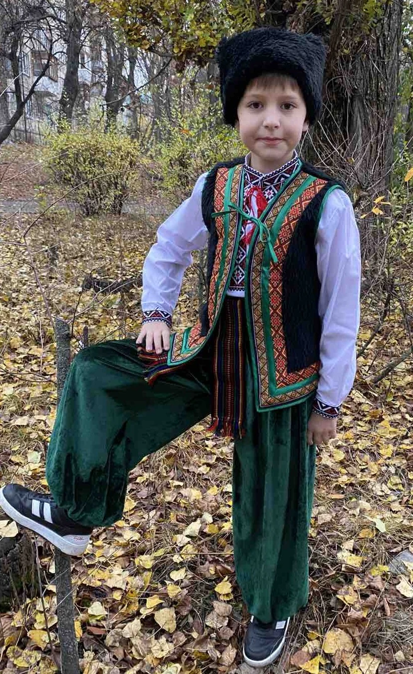 Костюм Колядник  Гуцул Богдан українець Козак