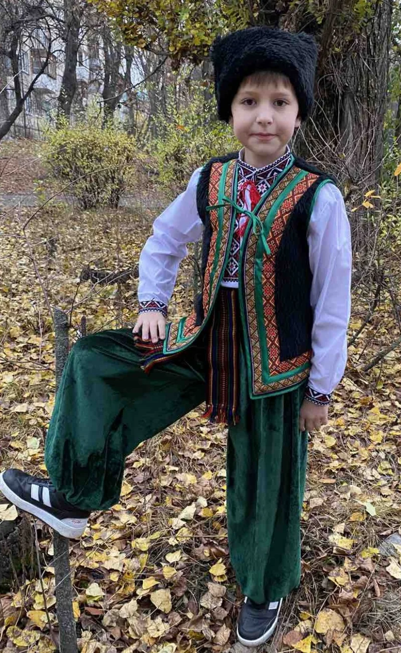 Костюм Колядник  Гуцул Богдан українець Козак