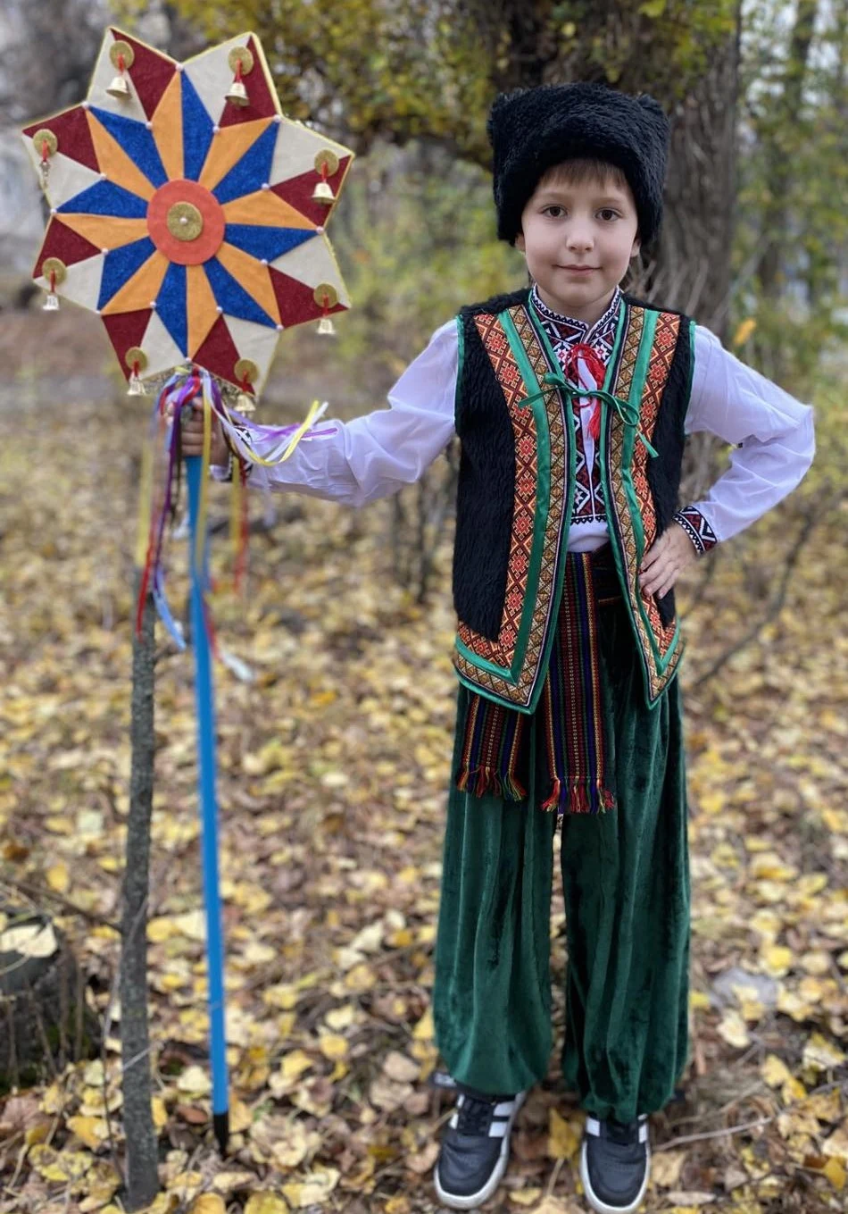 Костюм Колядник  Гуцул Богдан українець Козак