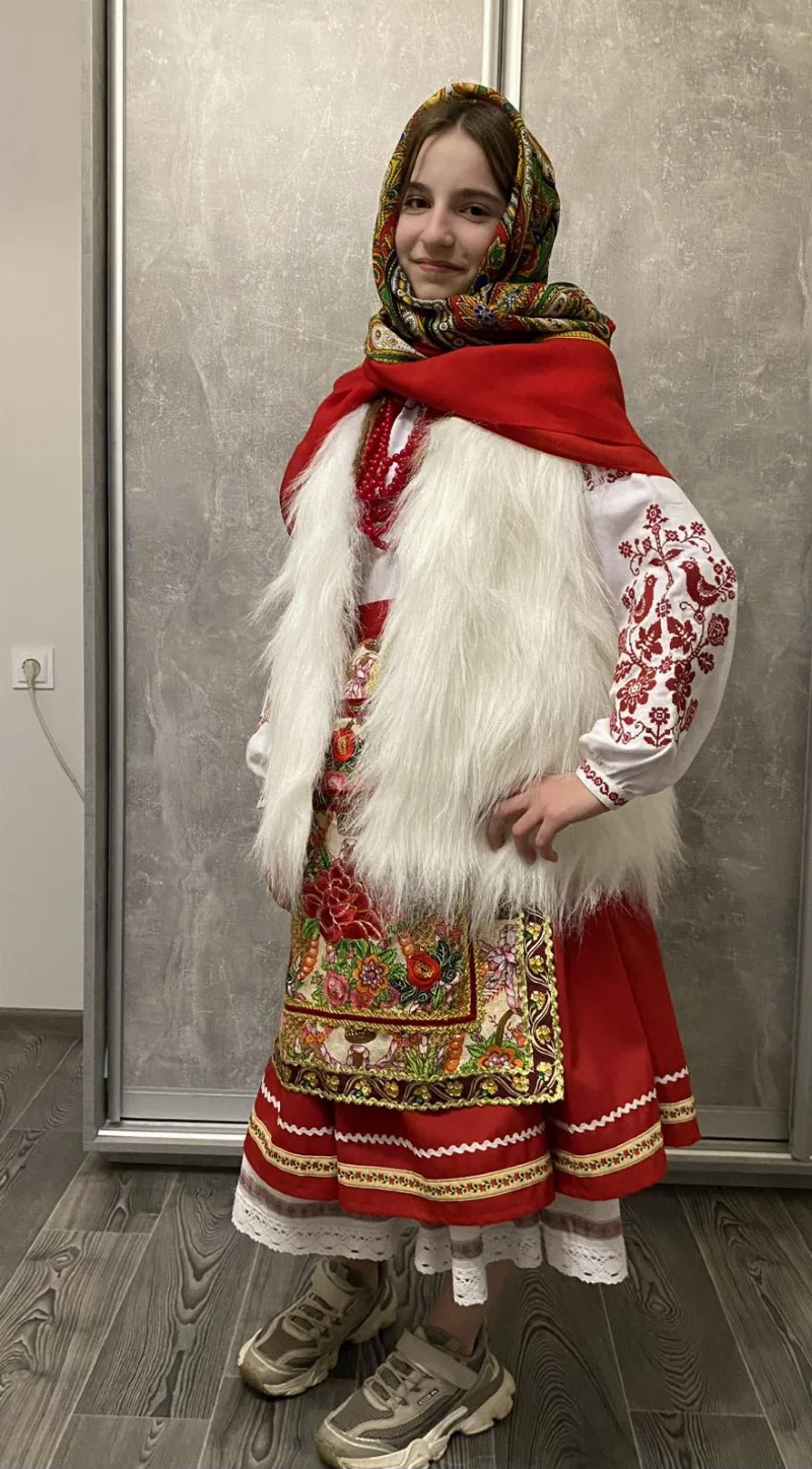 Карнавальний костюм Орися українка господиня колядник
