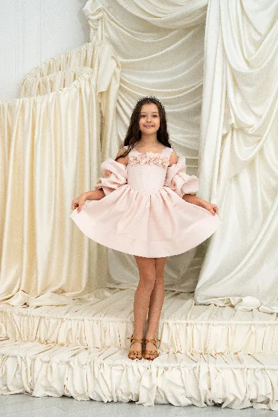Evening dress 15710 for girls