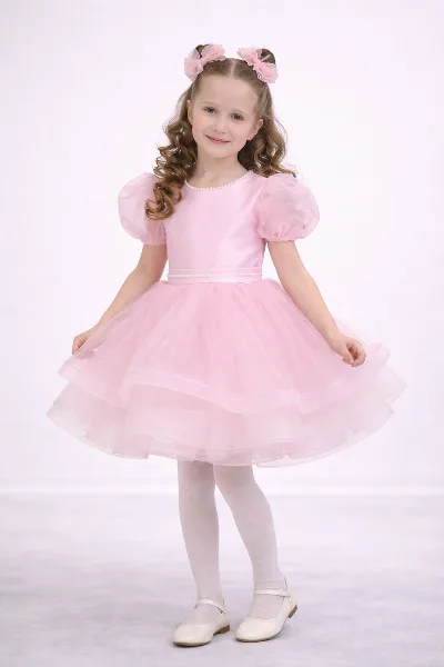 Glitter Barbie dress pink