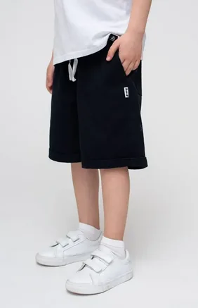 Cotton shorts blue-black 1668