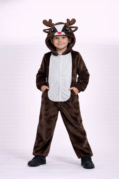 Reindeer Jumpsuit Costume