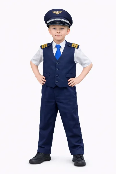 Pilot Captain Costume