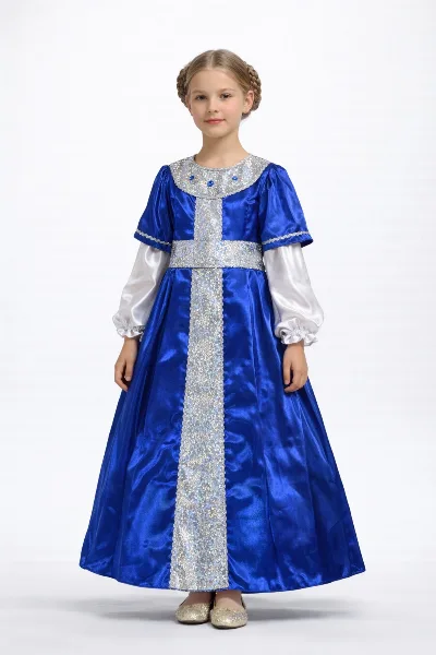 Medieval Blue Dress