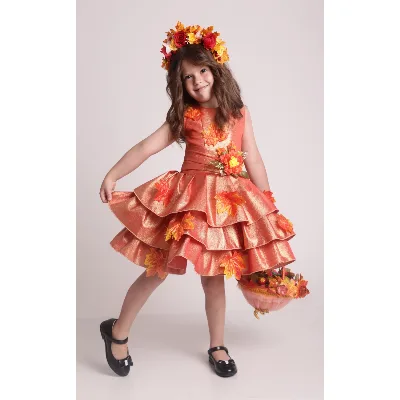 Autumn Carnival Costume, Short Ruffle 1