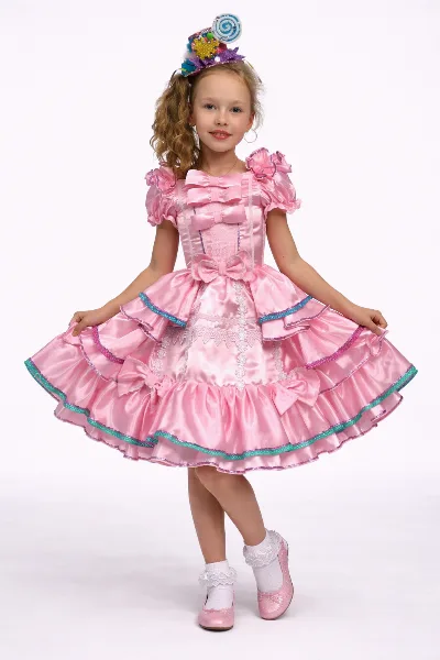 Carnival costume for the girl Queen Cake, Sweetie Style