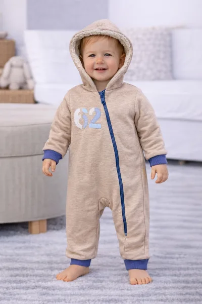 Terry + Cotton Jumpsuit. Beard 382582