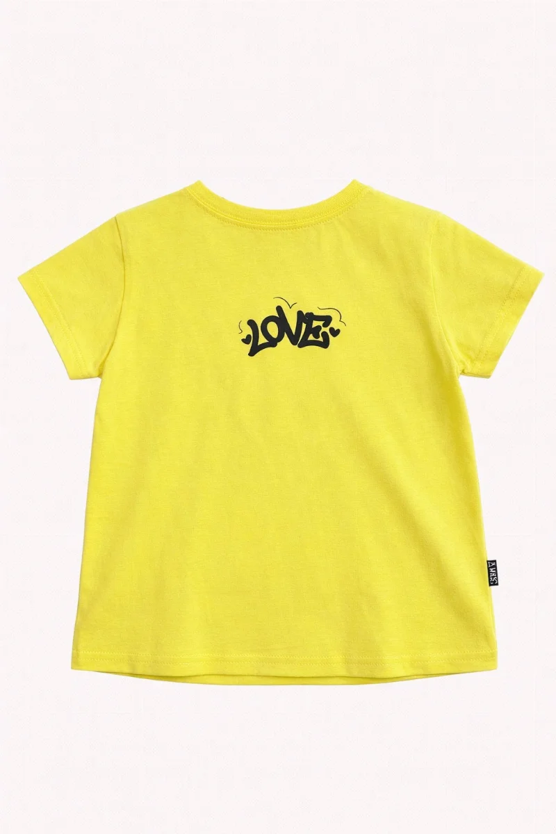 Футболка жовта LOVE 1434