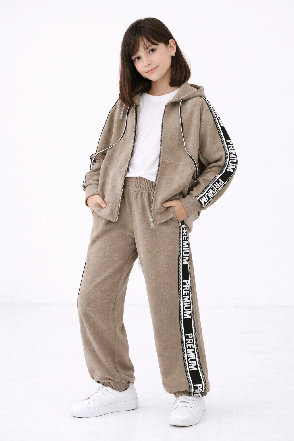 Комплект беж прем trendy suit