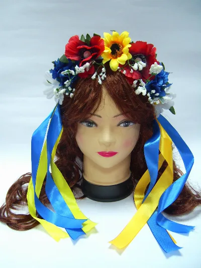 Віночок для дівчинки Квіти України ТМ Sonechko
