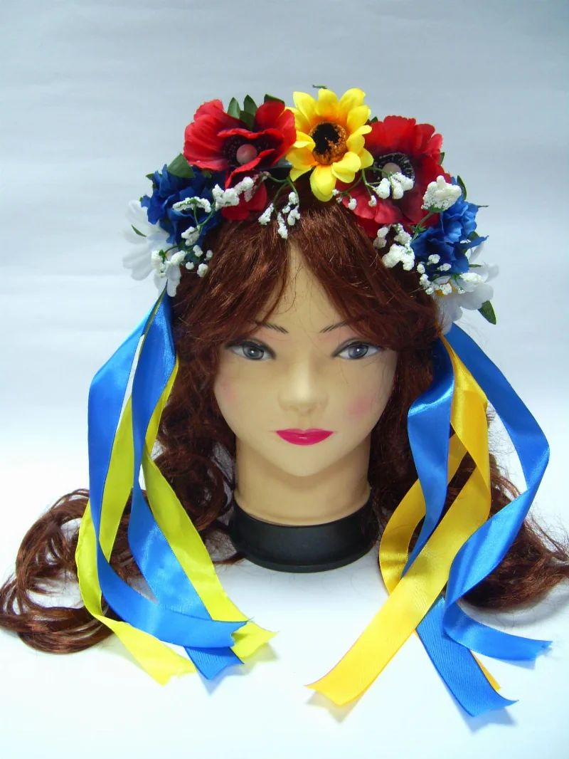 Віночок для дівчинки Квіти України ТМ Sonechko