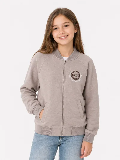 Mocha Bomber Jacket 2257
