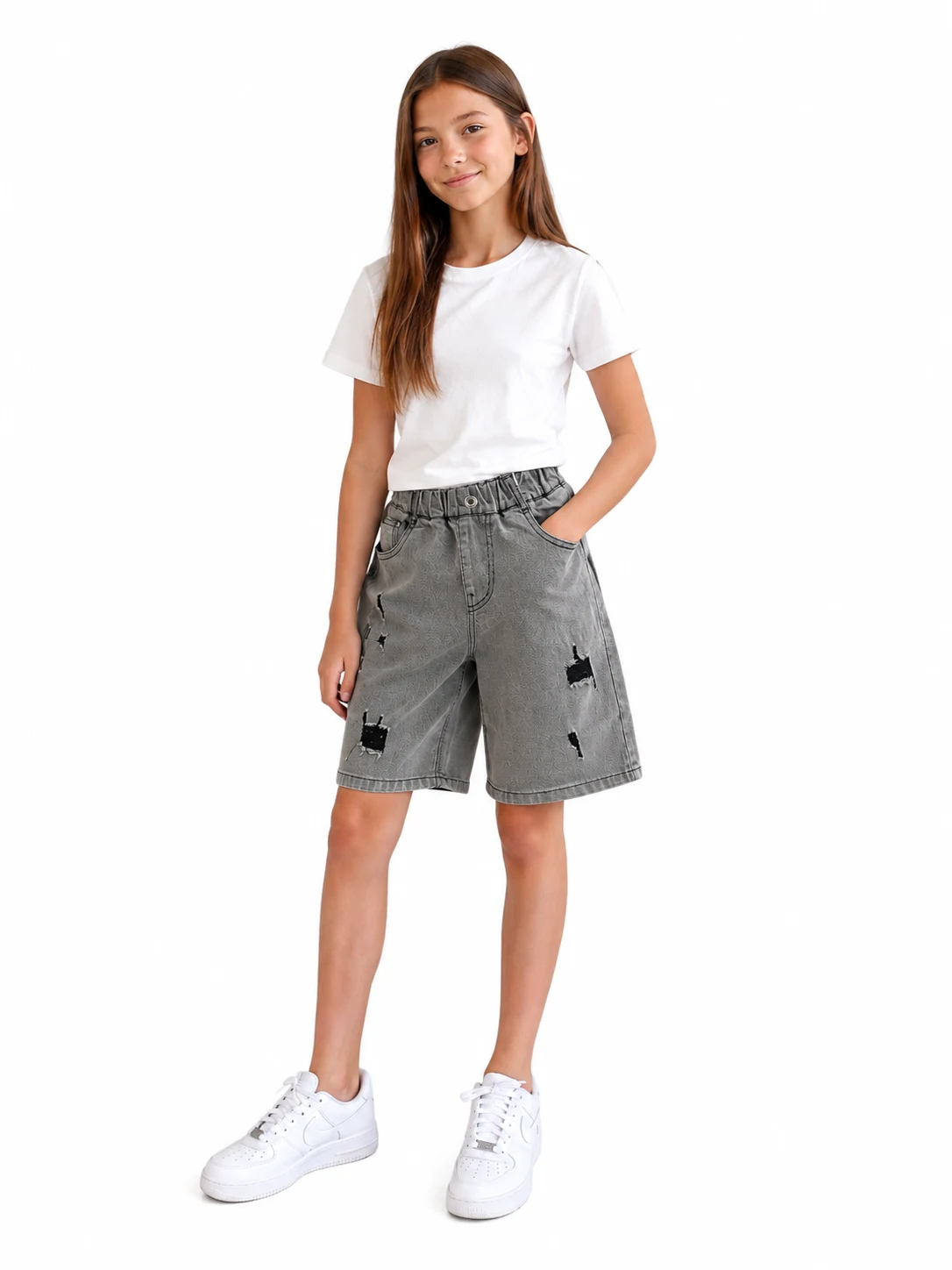 Denim Bermuda shorts 71126