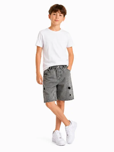 Denim Bermuda Shorts 280726