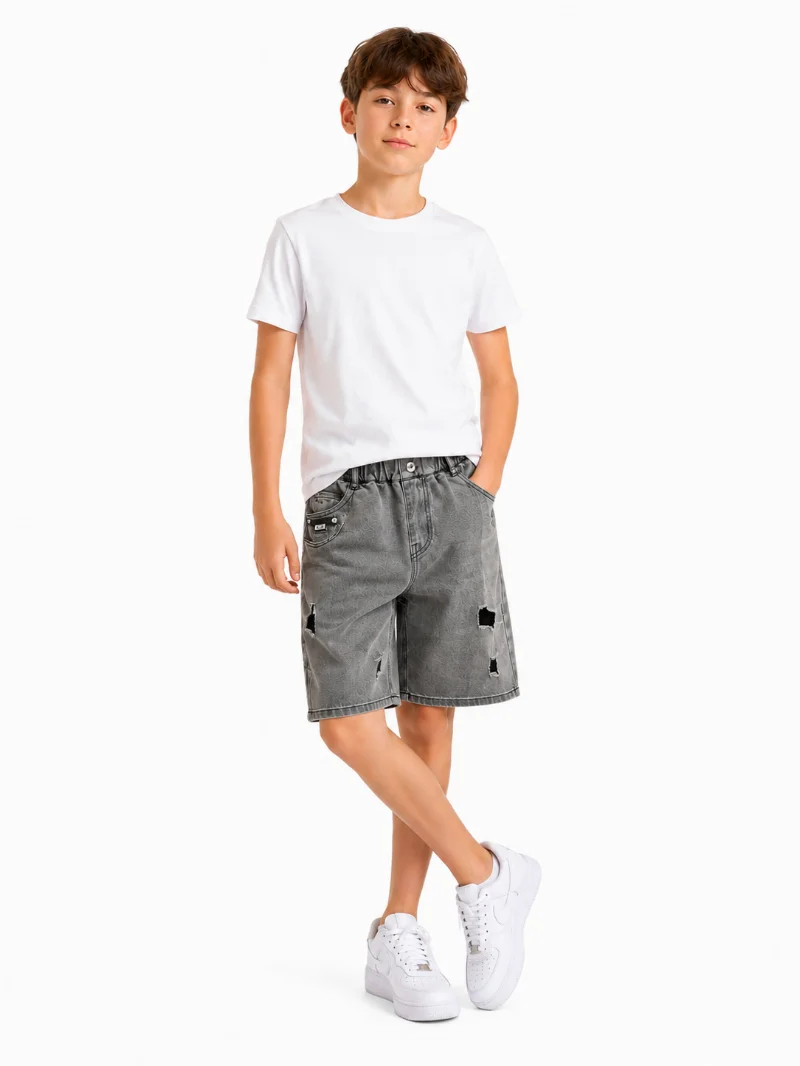 Denim Bermuda Shorts 280726