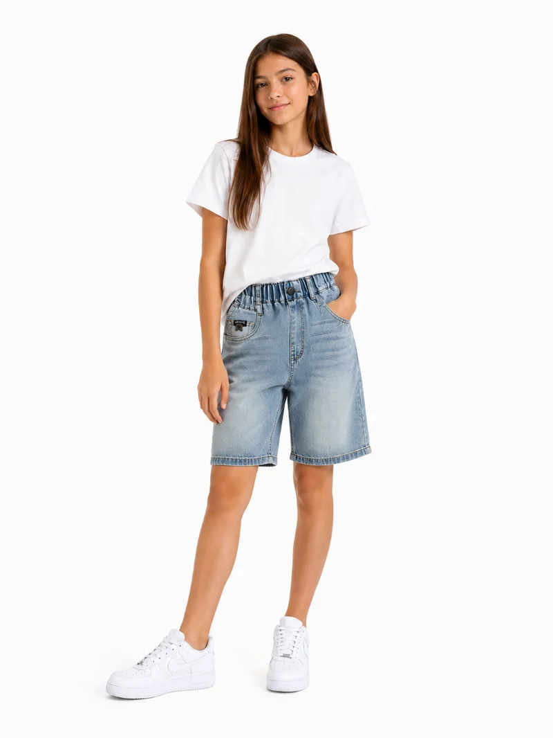 Denim Bermuda Shorts 26230